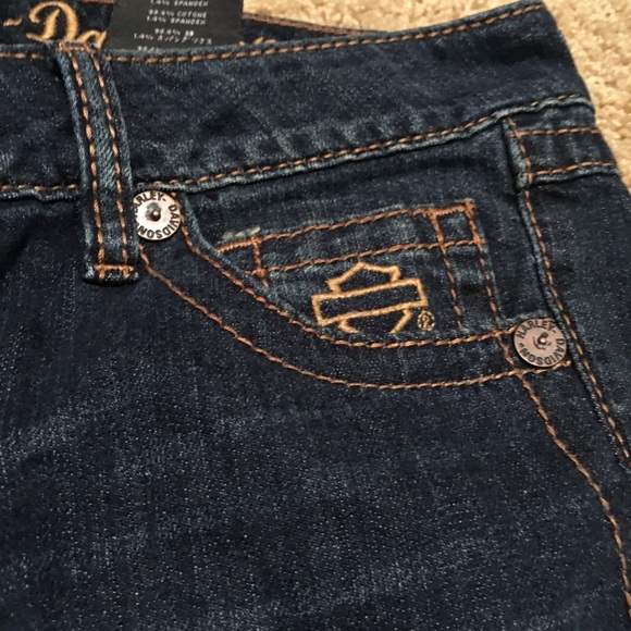 Harley-Davidson Jeans Size 6 - Picture 3 of 5